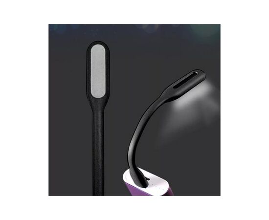 Лампа USB Optima LED, гибкая, черный (UL-001-BL), изображение 3