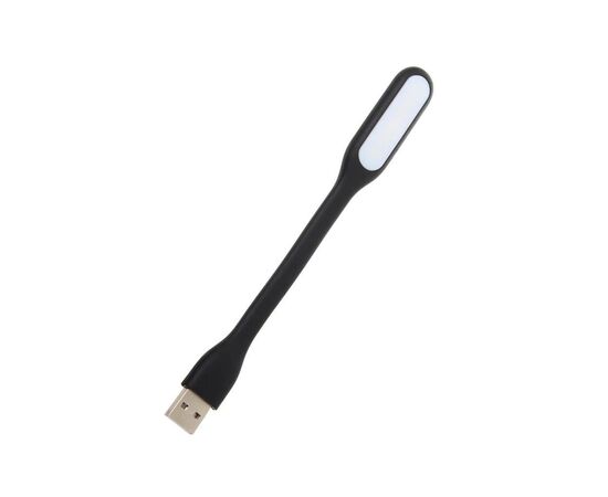 Лампа USB Optima LED, гнучка, чорний (UL-001-BL)