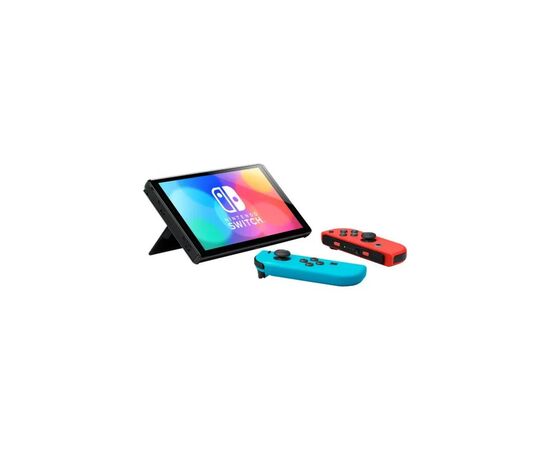 Игровая консоль Nintendo Switch OLED (червоний та синій) (045496453442), изображение 2 Игровая консоль Nintendo Switch OLED (червоний та синій) (045496453442), изображение 2