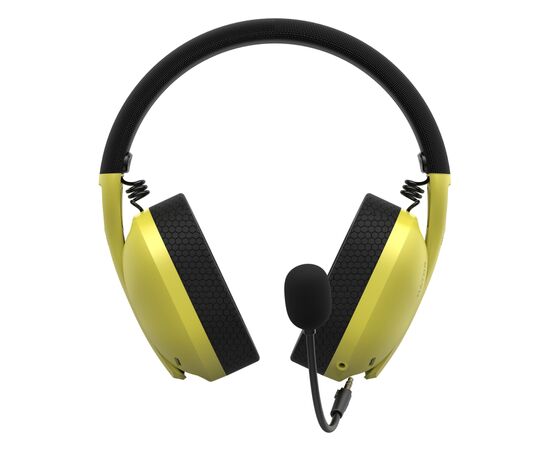 Наушники Hator Hyperpunk 2 USB 7.1 Black/Yellow (HTA-847), изображение 2 Наушники Hator Hyperpunk 2 USB 7.1 Black/Yellow (HTA-847), изображение 2