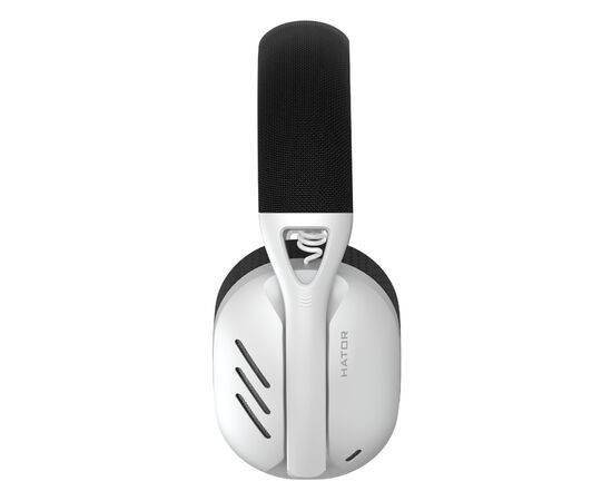Наушники Hator Hyperpunk 2 Wireless Tri-mode Black/White (HTA-856), изображение 4 Наушники Hator Hyperpunk 2 Wireless Tri-mode Black/White (HTA-856), изображение 4