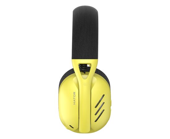 Наушники Hator Hyperpunk 2 Wireless Tri-mode Black/Yellow (HTA-857), изображение 3 Наушники Hator Hyperpunk 2 Wireless Tri-mode Black/Yellow (HTA-857), изображение 3