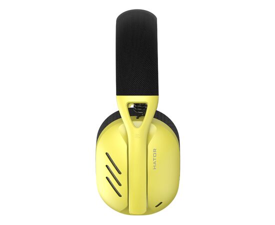 Наушники Hator Hyperpunk 2 Wireless Tri-mode Black/Yellow (HTA-857), изображение 4 Наушники Hator Hyperpunk 2 Wireless Tri-mode Black/Yellow (HTA-857), изображение 4
