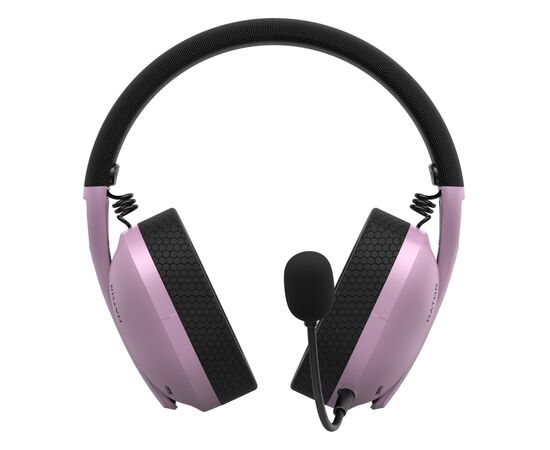 Наушники Hator Hyperpunk 2 Wireless Tri-mode Black/Lilac (HTA-859), изображение 2 Наушники Hator Hyperpunk 2 Wireless Tri-mode Black/Lilac (HTA-859), изображение 2