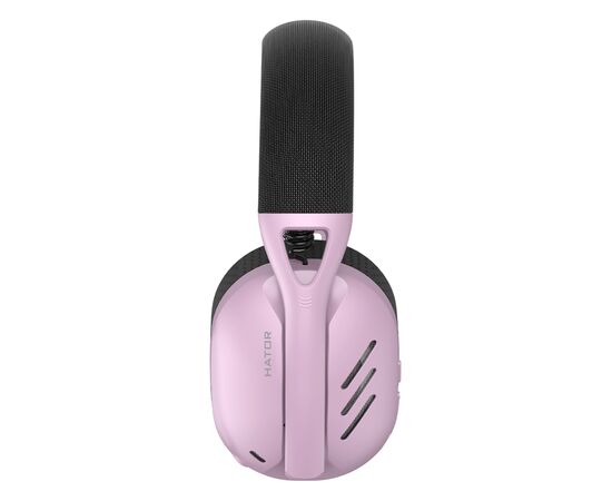 Наушники Hator Hyperpunk 2 Wireless Tri-mode Black/Lilac (HTA-859), изображение 3 Наушники Hator Hyperpunk 2 Wireless Tri-mode Black/Lilac (HTA-859), изображение 3
