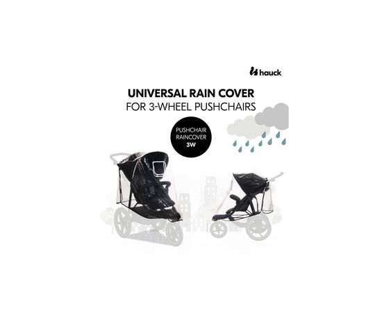 Дождевик Hauck Pushchair Raincover 3W (55078-6), изображение 4 Дождевик Hauck Pushchair Raincover 3W (55078-6), изображение 4