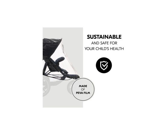 Дождевик Hauck Pushchair Raincover 3W (55078-6), изображение 8 Дождевик Hauck Pushchair Raincover 3W (55078-6), изображение 8