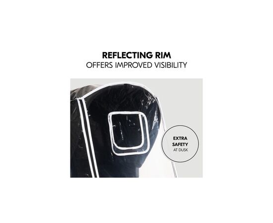 Дождевик Hauck Pushchair Raincover 4W (55077-9), изображение 8 Дождевик Hauck Pushchair Raincover 4W (55077-9), изображение 8