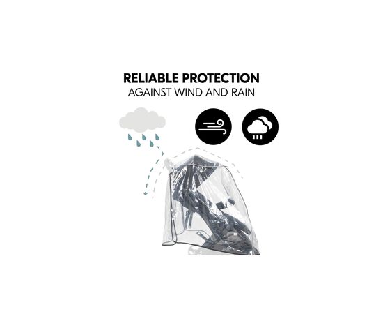 Дождевик Hauck Pushchair Raincover Duo (55081-6), изображение 6 Дождевик Hauck Pushchair Raincover Duo (55081-6), изображение 6