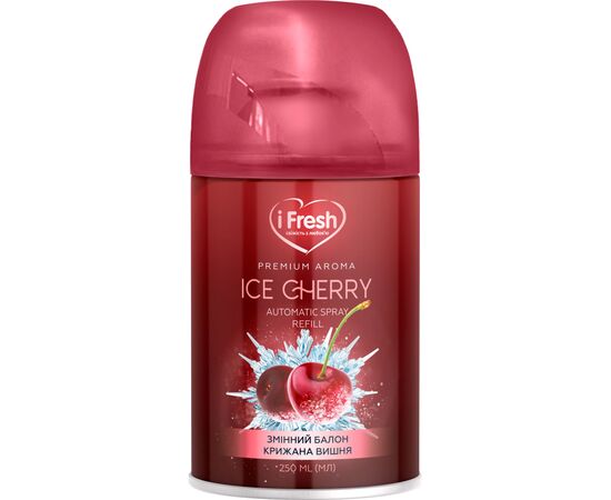 Освіжувач повітря iFresh Premium Aroma Ice Cherry Змінний балон 250 мл (4820268100146)
