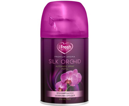Освежитель воздуха iFresh Premium Aroma Silk Orchid Сменный баллон 250 мл (4820268100153)