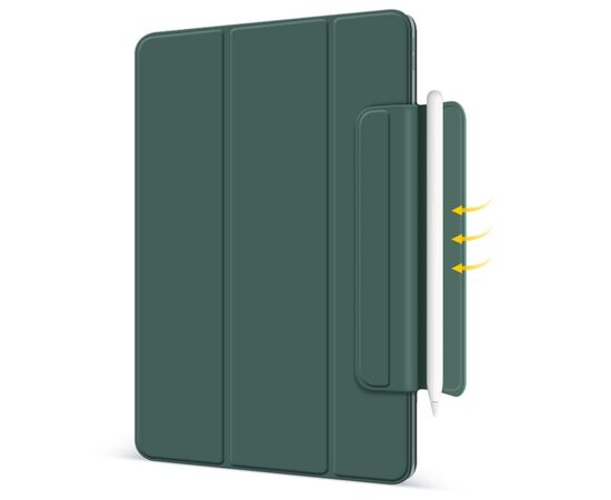 Чохол до планшета BeCover Magnetic Buckle Apple iPad Air 10.9 2020 Dark Green (705542), зображення 2 Чохол до планшета BeCover Magnetic Buckle Apple iPad Air 10.9 2020 Dark Green (705542), зображення 2