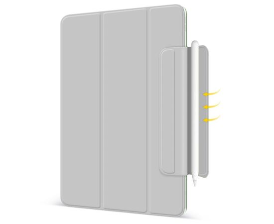Чехол для планшета BeCover Magnetic Buckle Apple iPad Air 10.9 2020 Gray (705543), изображение 2 Чехол для планшета BeCover Magnetic Buckle Apple iPad Air 10.9 2020 Gray (705543), изображение 2