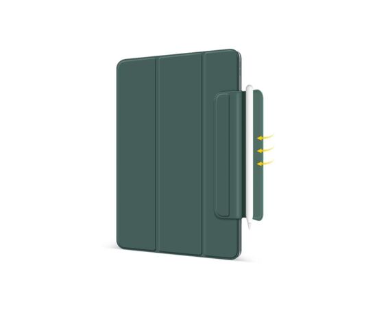 Чехол для планшета BeCover Magnetic Buckle Apple iPad Pro 11 2020/21/22 Dark Green (706601), изображение 2 Чехол для планшета BeCover Magnetic Buckle Apple iPad Pro 11 2020/21/22 Dark Green (706601), изображение 2