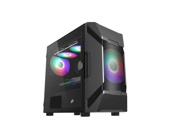 Корпус 1stPlayer D3-A-F2P-F2-BK