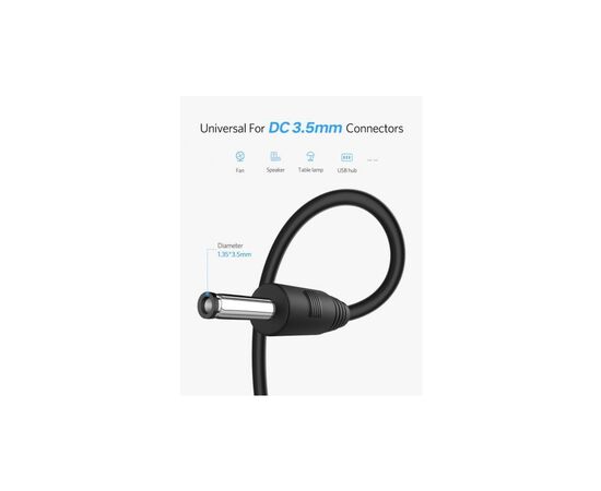 Кабель питания USB 2.0 AM to DC 3.5 х 1.35 mm 1.0m USB 5V to DC 5V Dynamode (DM-USB-DC-3.5x1.35mm), изображение 7 Кабель питания USB 2.0 AM to DC 3.5 х 1.35 mm 1.0m USB 5V to DC 5V Dynamode (DM-USB-DC-3.5x1.35mm), изображение 7