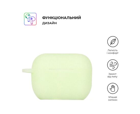 Чохол для навушників Armorstandart Hang Case для Apple AirPods 3 Luminous (ARM60314), зображення 3
