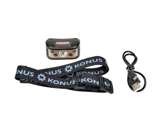 Фонарь Konus Konusflash-7 (236 Lm) Sensor USB Rechargeable (3924), изображение 3 Фонарь Konus Konusflash-7 (236 Lm) Sensor USB Rechargeable (3924), изображение 3