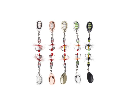 Блесна Savage Gear Rotex Spinner Kit набір 10шт (1854.04.97)