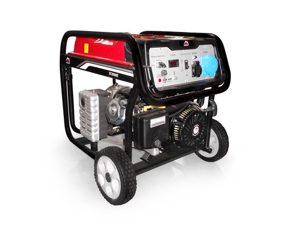 Генератор Vulkan 7,0kW ел.старт, 25л, колеса (SC9000E-II)