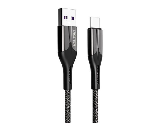 Дата кабель USB 2.0 AM to Type-C 1.2m 5A Choetech (AC0013)