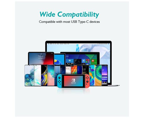 Дата кабель USB 2.0 AM to Type-C 2.0m 3A 18W PVC Choetech (AC0003), изображение 7 Дата кабель USB 2.0 AM to Type-C 2.0m 3A 18W PVC Choetech (AC0003), изображение 7