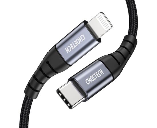 Дата кабель USB-C 3.1 to Lightning 1.2m 20W MFI Choetech (IP0039)