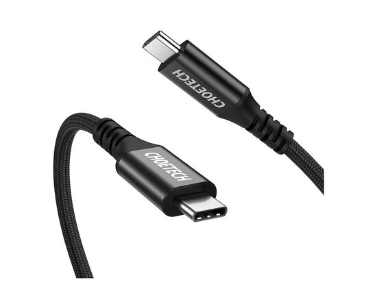 Дата кабель USB-C to USB-C 2.0m USB 3.1 Gen2 PD100W Choetech (XCC-1007)