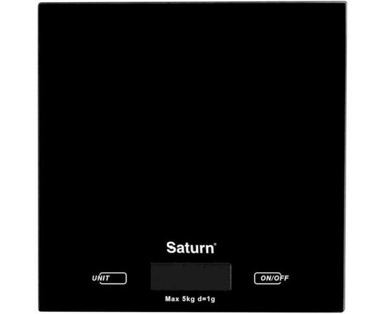 Ваги кухонні Saturn ST-KS7810 black