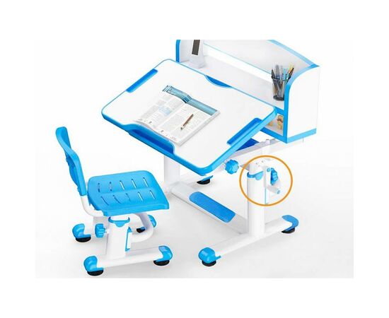 Парта со стулом Evo-kids BD-10 PN с лампой (BD-10 PN з лампою), изображение 4 Парта со стулом Evo-kids BD-10 PN с лампой (BD-10 PN з лампою), изображение 4