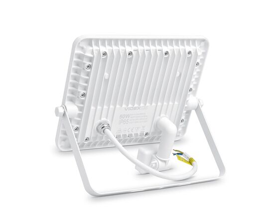 Прожектор Videx LED  50W 5000K с датчиком движения (VL-F2e505W-S), изображение 2 Прожектор Videx LED  50W 5000K с датчиком движения (VL-F2e505W-S), изображение 2