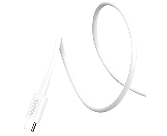 Дата кабель USB Type-C to Type-C 1.0m 3A White T-Phox (T-CC834), изображение 2 Дата кабель USB Type-C to Type-C 1.0m 3A White T-Phox (T-CC834), изображение 2