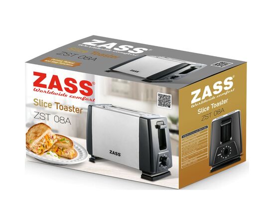 Тостер ZASS ZST 08 A (ZST08A), изображение 6 Тостер ZASS ZST 08 A (ZST08A), изображение 6