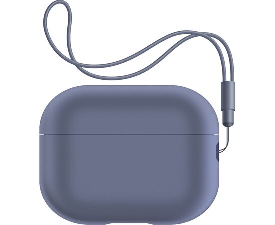 Чохол для навушників Armorstandart Silicone Case with straps для Apple Airpods Pro 2 Dark Purple (ARM68611)
