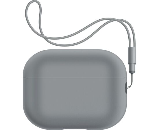 Чохол для навушників Armorstandart Silicone Case with straps для Apple Airpods Pro 2 Gray (ARM68610)