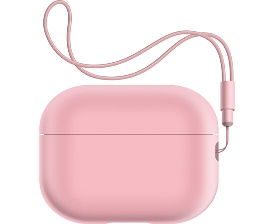 Чохол для навушників Armorstandart Silicone Case with straps для Apple Airpods Pro 2 Pink (ARM68616)