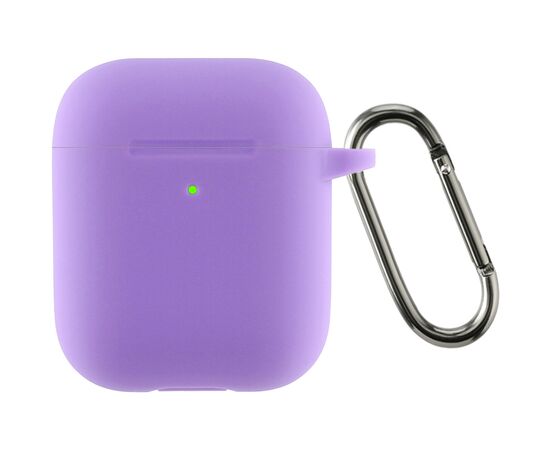 Чехол для наушников Armorstandart Ultrathin Silicone Case With Hook для Apple AirPods 2 Purple (ARM59690)