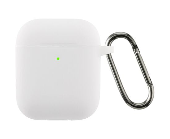 Чохол для навушників Armorstandart Ultrathin Silicone Case With Hook для Apple AirPods 2 White (ARM59695)