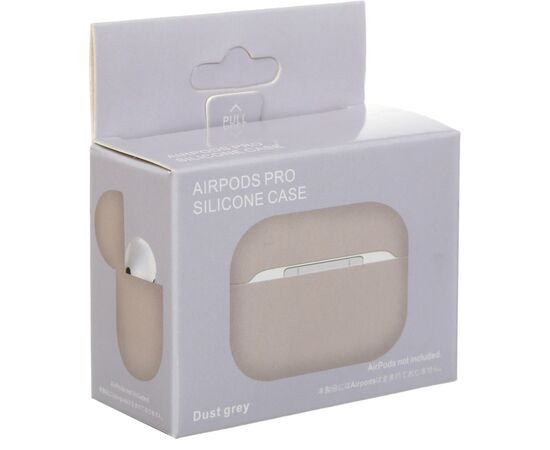 Чехол для наушников Armorstandart Ultrathin Silicone Case для Apple AirPods Pro Dust Grey (ARM55960), изображение 3 Чехол для наушников Armorstandart Ultrathin Silicone Case для Apple AirPods Pro Dust Grey (ARM55960), изображение 3