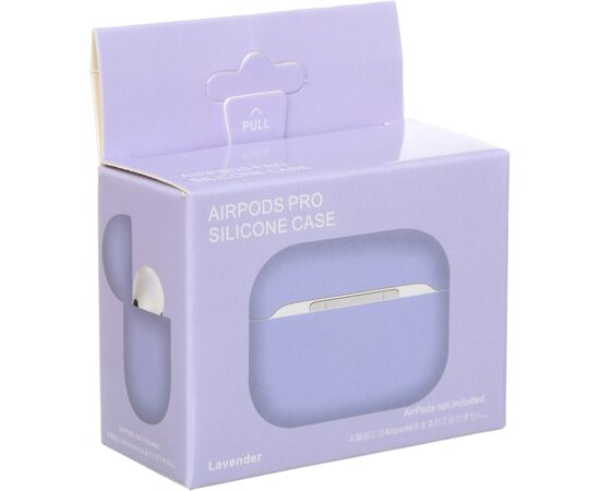 Чехол для наушников Armorstandart Ultrathin Silicone Case для Apple AirPods Pro Lavender (ARM55962), изображение 3 Чехол для наушников Armorstandart Ultrathin Silicone Case для Apple AirPods Pro Lavender (ARM55962), изображение 3