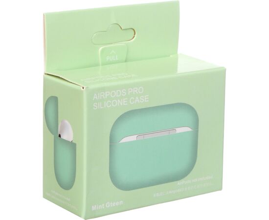 Чехол для наушников Armorstandart Ultrathin Silicone Case для Apple AirPods Pro Mint Green (ARM55968), изображение 3 Чехол для наушников Armorstandart Ultrathin Silicone Case для Apple AirPods Pro Mint Green (ARM55968), изображение 3