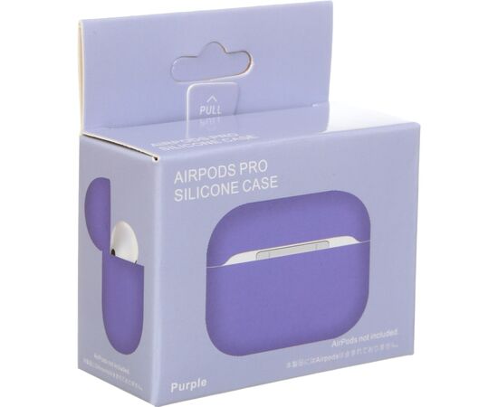 Чехол для наушников Armorstandart Ultrathin Silicone Case для Apple AirPods Pro Purple (ARM55958), изображение 3 Чехол для наушников Armorstandart Ultrathin Silicone Case для Apple AirPods Pro Purple (ARM55958), изображение 3