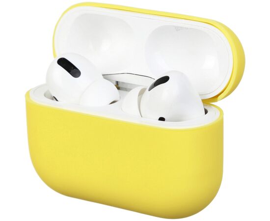Чохол для навушників Armorstandart Ultrathin Silicone Case для Apple AirPods Pro Yellow (ARM55963)