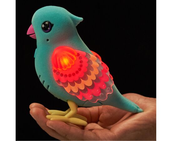 Интерактивная игрушка Moose Говорящая птичка Твит Твинкл со светом (26403), изображение 5 Интерактивная игрушка Moose Говорящая птичка Твит Твинкл со светом (26403), изображение 5