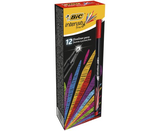 Лайнер Bic Intensity Fine червоний (bc942084), зображення 2 Лайнер Bic Intensity Fine червоний (bc942084), зображення 2