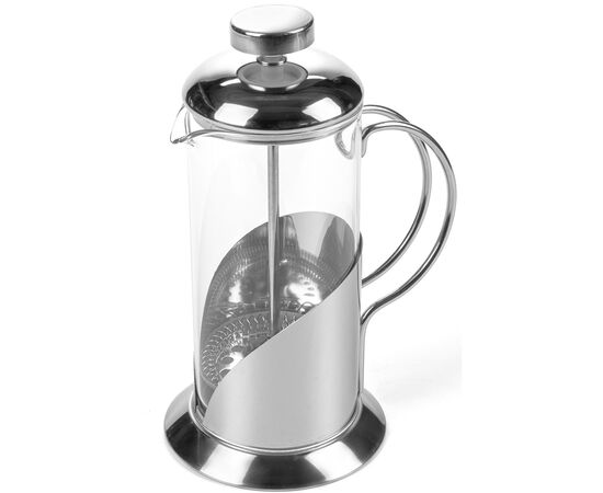 Френч-пресс Hölmer Exquisite FP-00350-SS 350 мл Silver (FP-00350-SS Exquisite), изображение 2 Френч-пресс Hölmer Exquisite FP-00350-SS 350 мл Silver (FP-00350-SS Exquisite), изображение 2