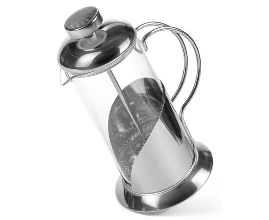 Френч-пресс Hölmer Exquisite FP-00350-SS 350 мл Silver (FP-00350-SS Exquisite), изображение 4 Френч-пресс Hölmer Exquisite FP-00350-SS 350 мл Silver (FP-00350-SS Exquisite), изображение 4