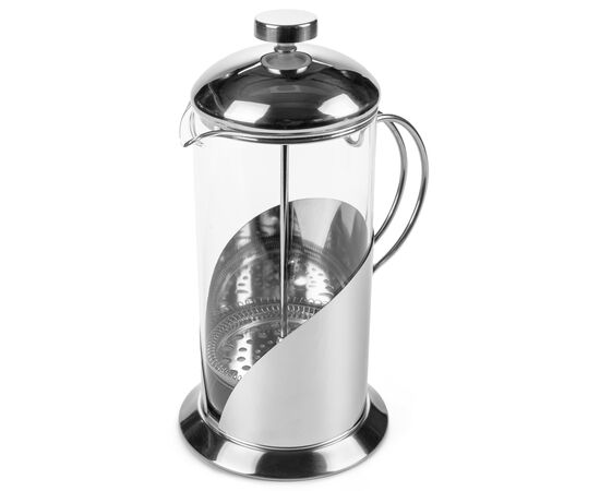 Френч-пресс Hölmer Exquisite FP-01000-SS 1000 мл Silver (FP-01000-SS Exquisite), изображение 2 Френч-пресс Hölmer Exquisite FP-01000-SS 1000 мл Silver (FP-01000-SS Exquisite), изображение 2