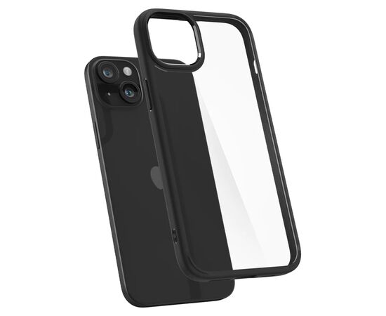 Чехол для мобильного телефона Spigen Apple iPhone 15 Plus Ultra Hybrid Matte Black (ACS06657), изображение 6 Чехол для мобильного телефона Spigen Apple iPhone 15 Plus Ultra Hybrid Matte Black (ACS06657), изображение 6