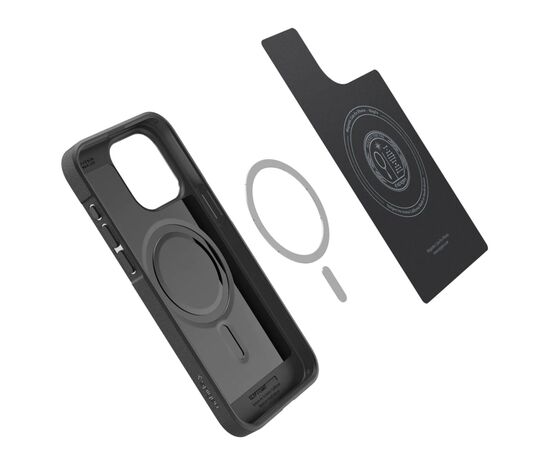Чехол для мобильного телефона Spigen Apple iPhone 15 Pro Core Armor MagFit Matte Black (ACS06467), изображение 7 Чехол для мобильного телефона Spigen Apple iPhone 15 Pro Core Armor MagFit Matte Black (ACS06467), изображение 7